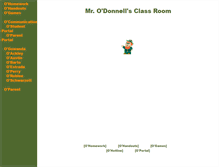 Tablet Screenshot of odonnellsclassroom.com